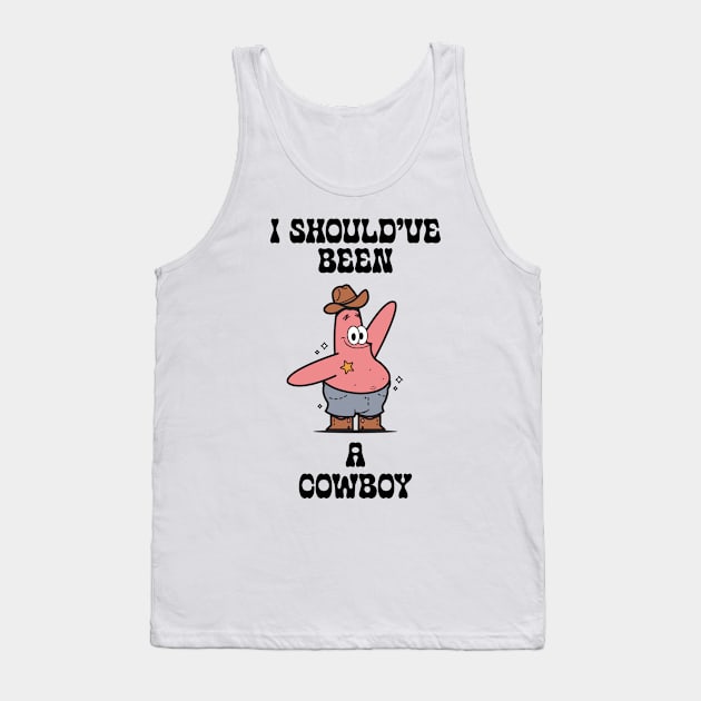 Cowboy Tank Top by ash ulmer design 